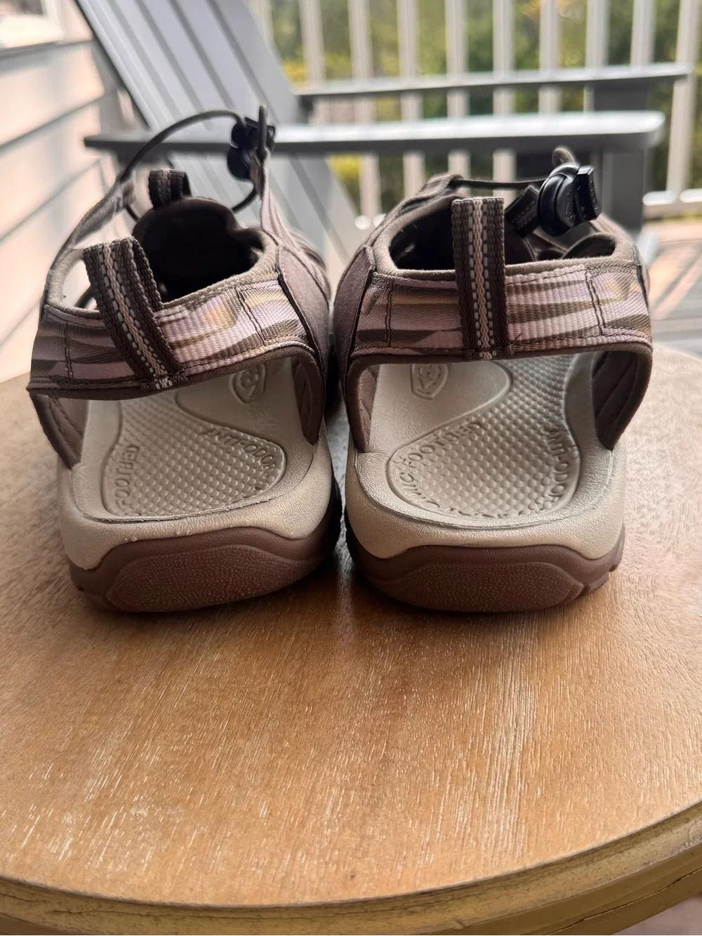 KEEN Newport H2 Men's 14 Brown Plaid Waterproof Sandals NWOT